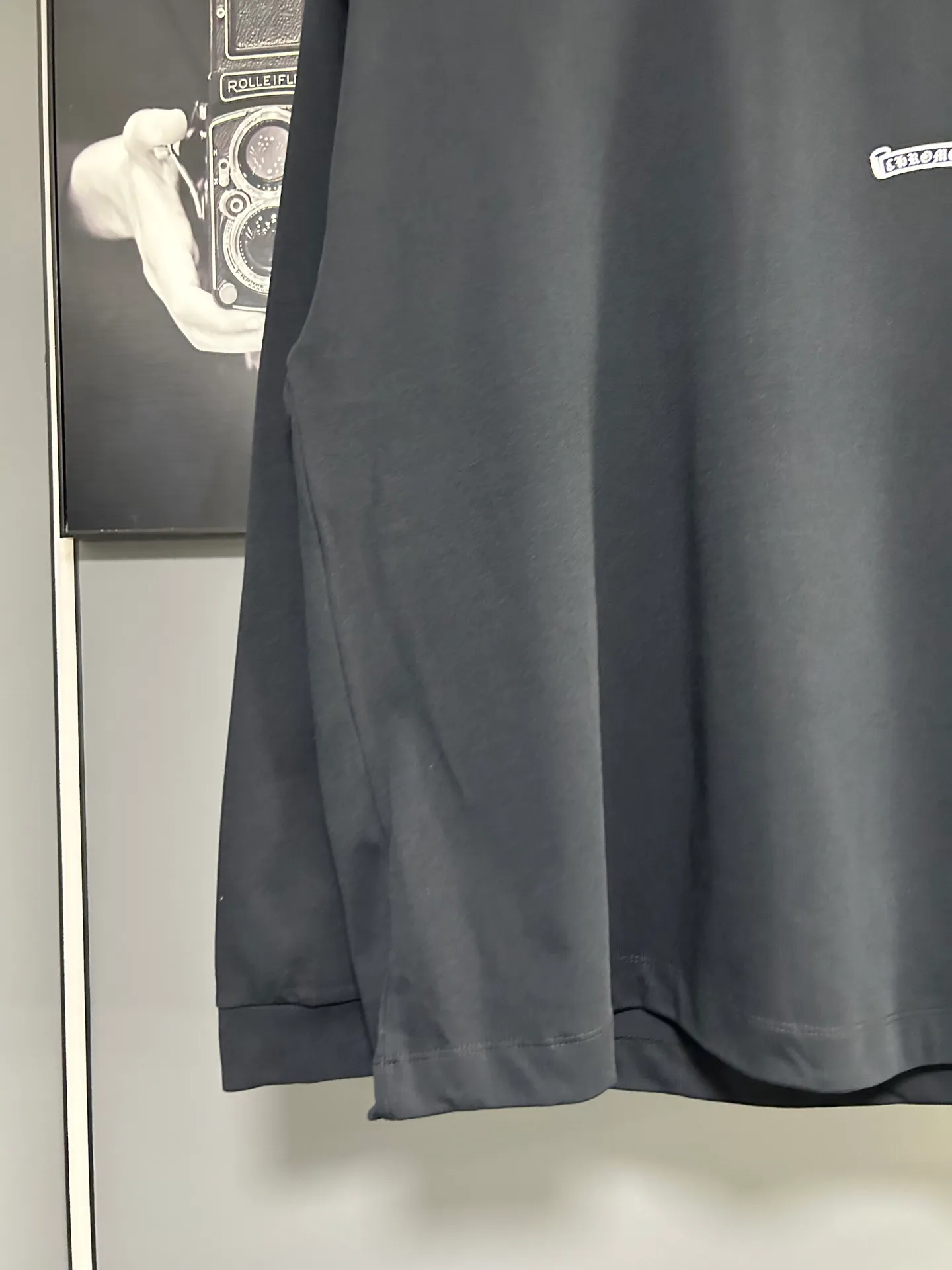 P230 2026 new (exclusive) Chrome Hearts autumn and winter limited edition heavyweight high-weight long-sleeved T-shirt, customized Dreamweaver Yayun ribbed cotton designer concept style Fabric: Heavy 380g Size: S M L XL Color: White Black